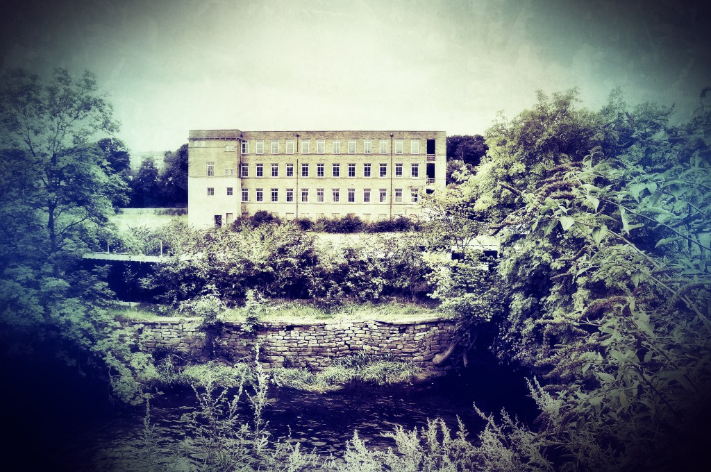 What remains of Lower Holme Mill