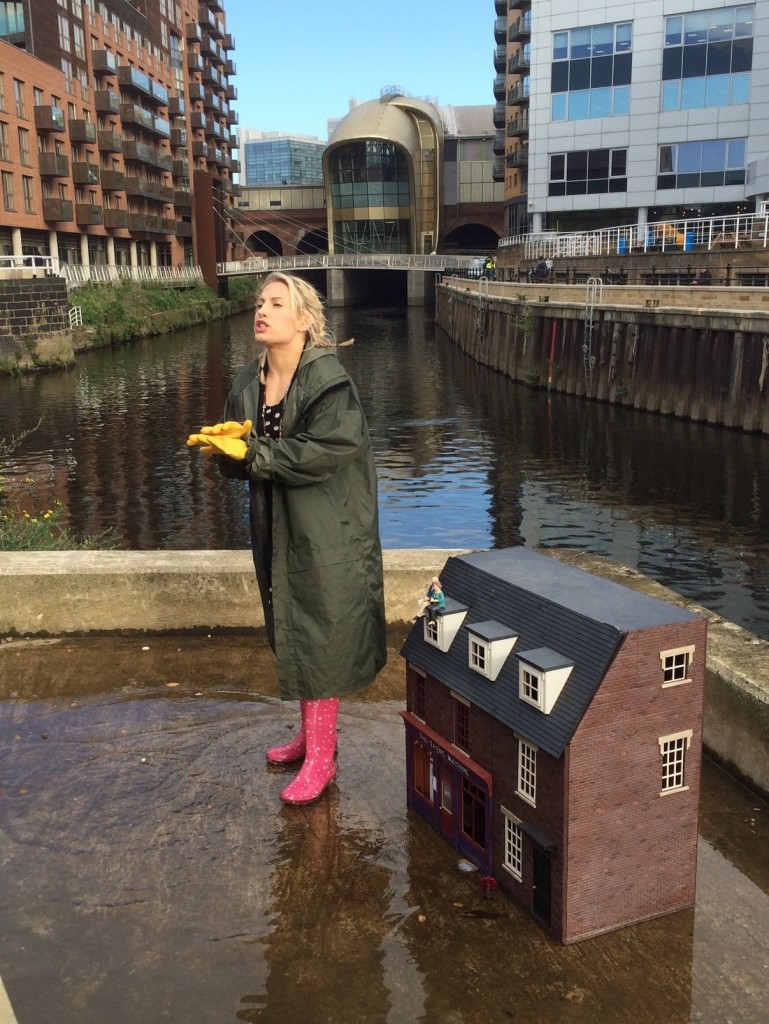 Kat Martin as "Poppy", a Kirkstall flood victim