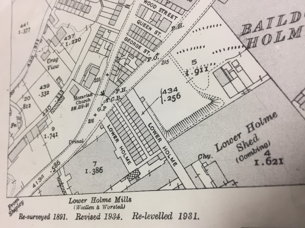 Lower Holme cottages 1934
